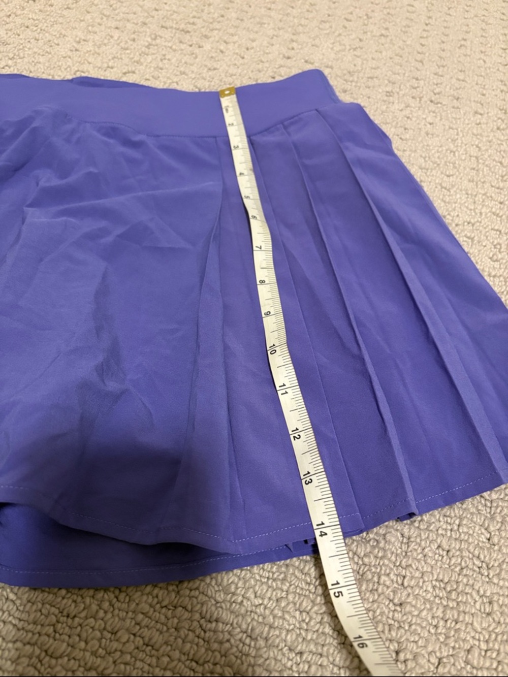 Lululemon Side-Pleat HR Tennis Skort -Size 8 - Picture 10 of 10
